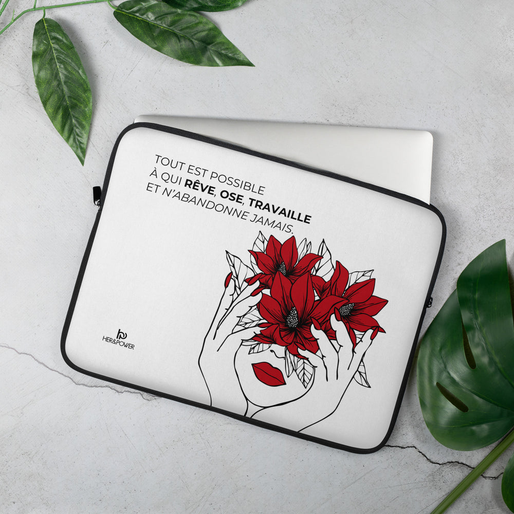 Pochette CITATION #2 – Protection néoprène pour ordinateur
