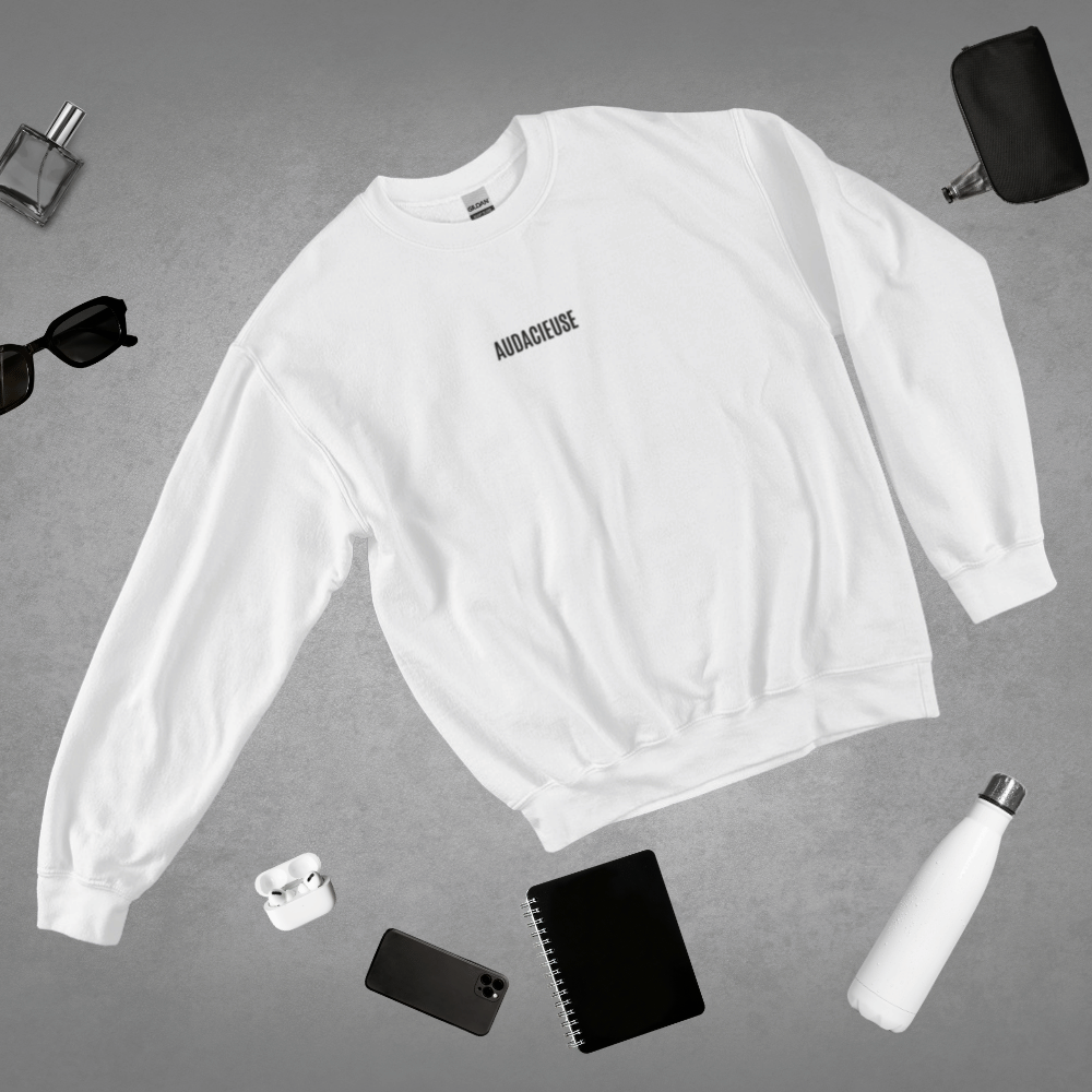 Sweat AUDACIEUSE femme – Design inspirant pour femmes ambitieuses