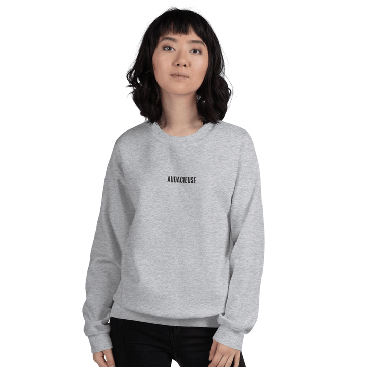 Sweat AUDACIEUSE femme – Design élégant et message inspirant