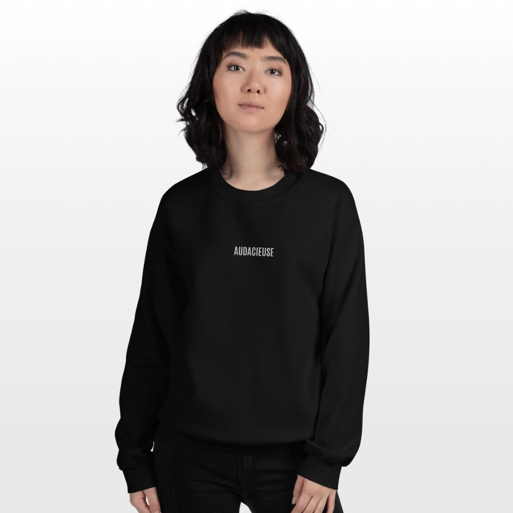 Sweat AUDACIEUSE femme – Design motivant et coupe moderne