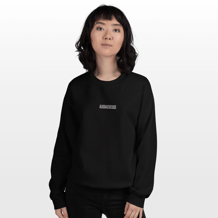 Sweat AUDACIEUSE femme – Design motivant et coupe moderne