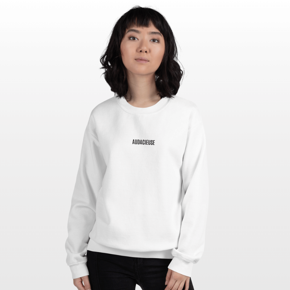 Sweat AUDACIEUSE femme – Mode décontractée et empowerment personnel