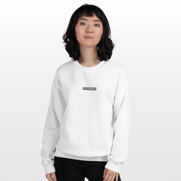 Sweat AUDACIEUSE femme – Mode décontractée et empowerment personnel