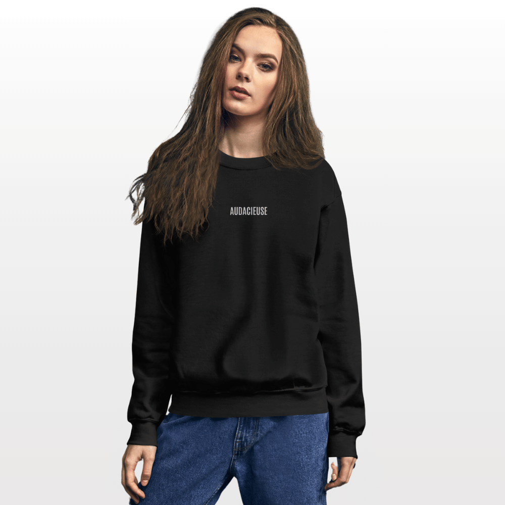 Sweat brodé AUDACIEUSE femme – Vêtement inspirant pour femmes