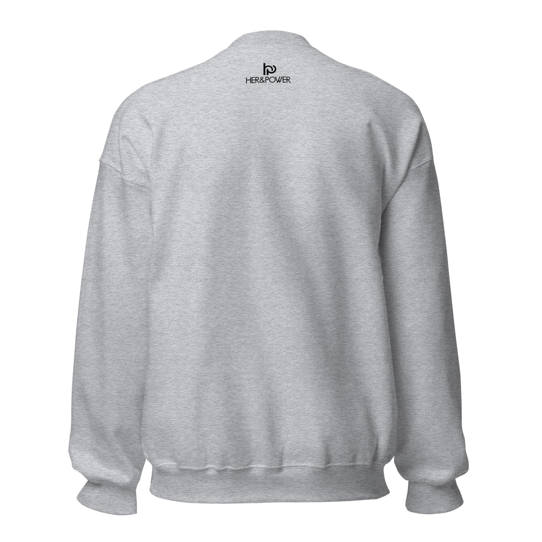 Sweat col rond gris AUDACIEUSE – Confort et affirmation de soi