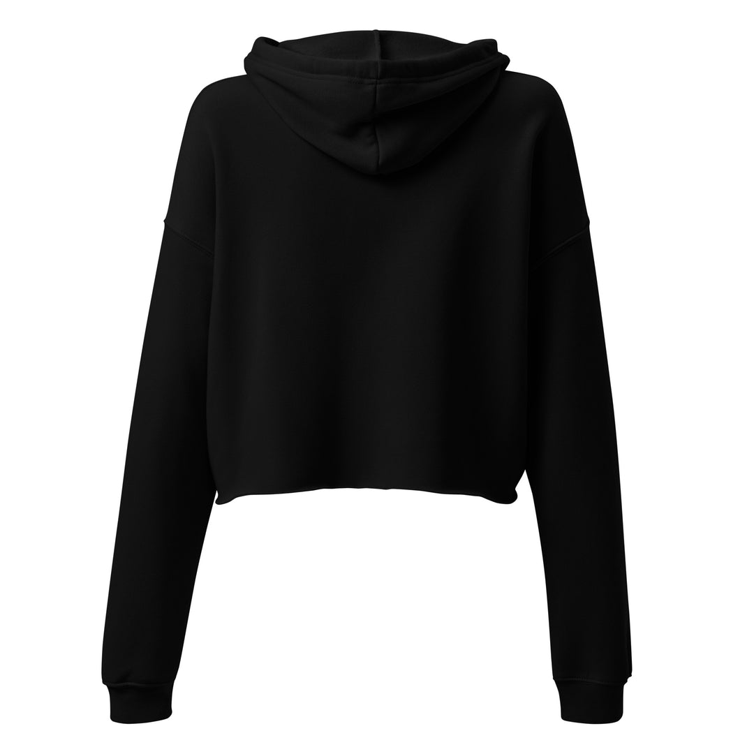 Sweat noir court femme BADASS avec style audacieux