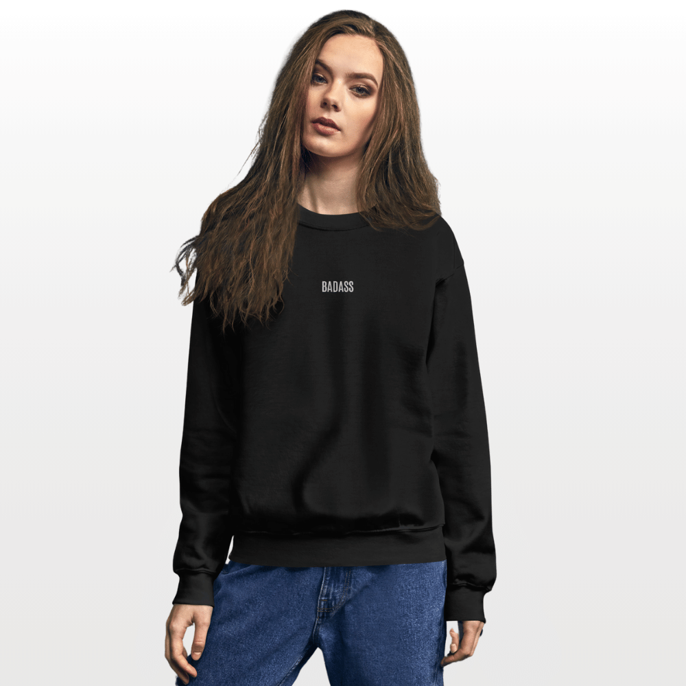 Sweat noir femme BADASS – Confort et style au quotidien
