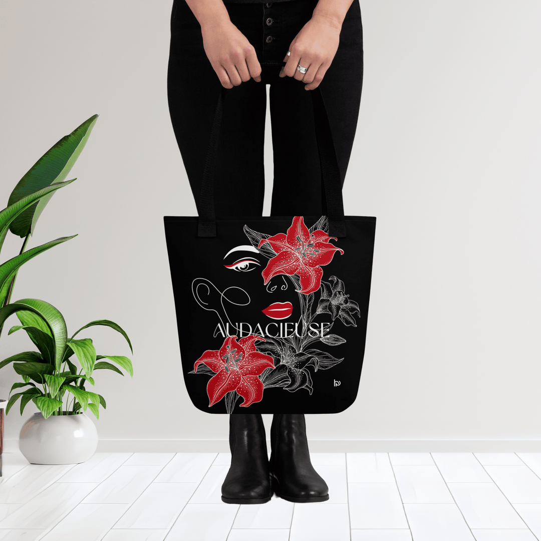 Tote bag avec impression AUDACIEUSE