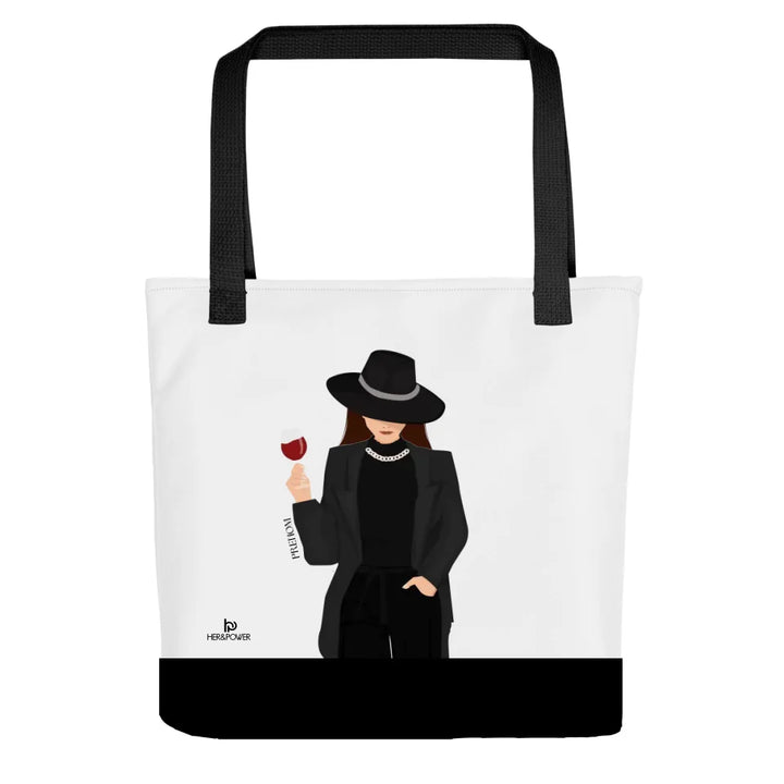 Tote bag personnalisé Avatar BOSS avec prénom et coupe de cheveux